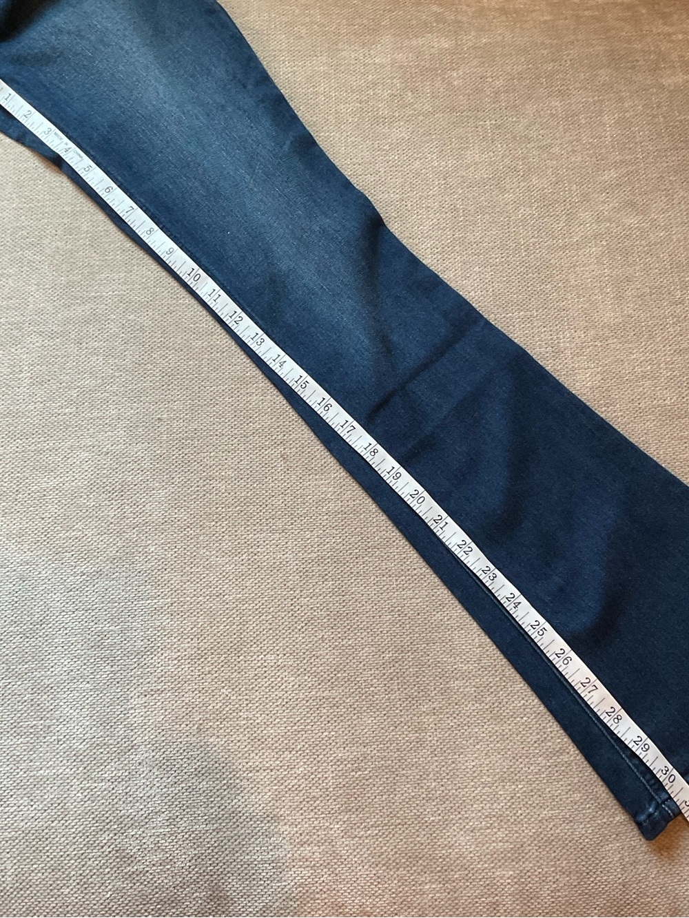 Wit & Wisdom Dark Blue Stretch Flare Denim Jeans - Picture 9 of 9